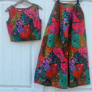 Rare 1970s Alex Coleman quilted set!